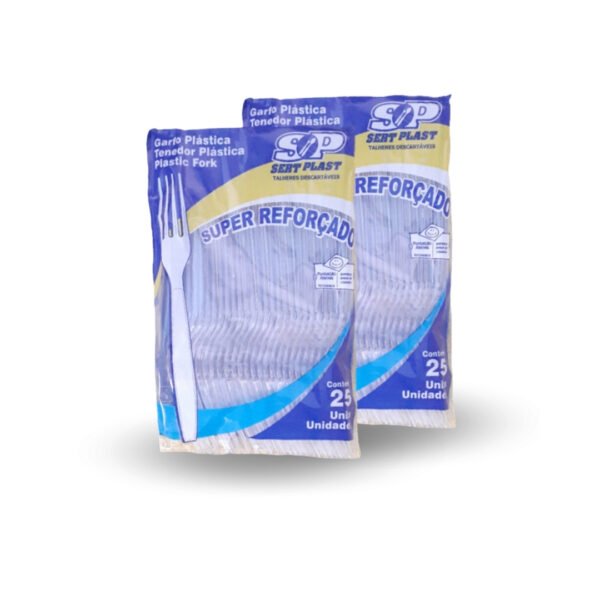 Garfo Plástico Super Reforçada