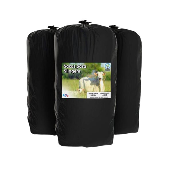Saco Silagem Sacoleira Preto