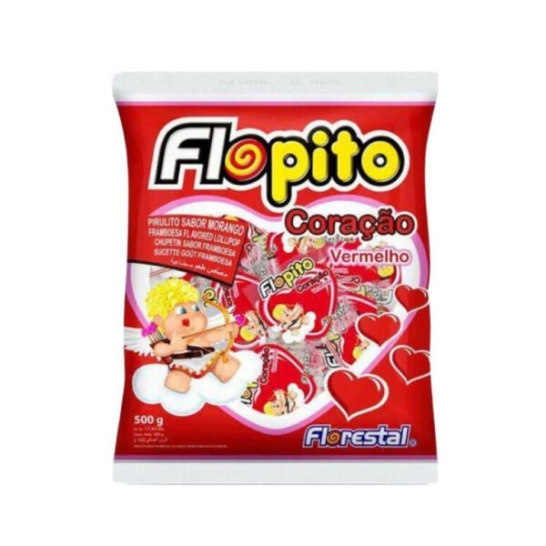 Pirulito Coração 500g